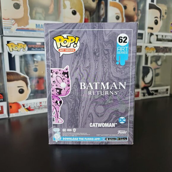 Catwoman Funko Pop! Batman Returns #62 Target Exclusive Art Series - Picture 3 of 6